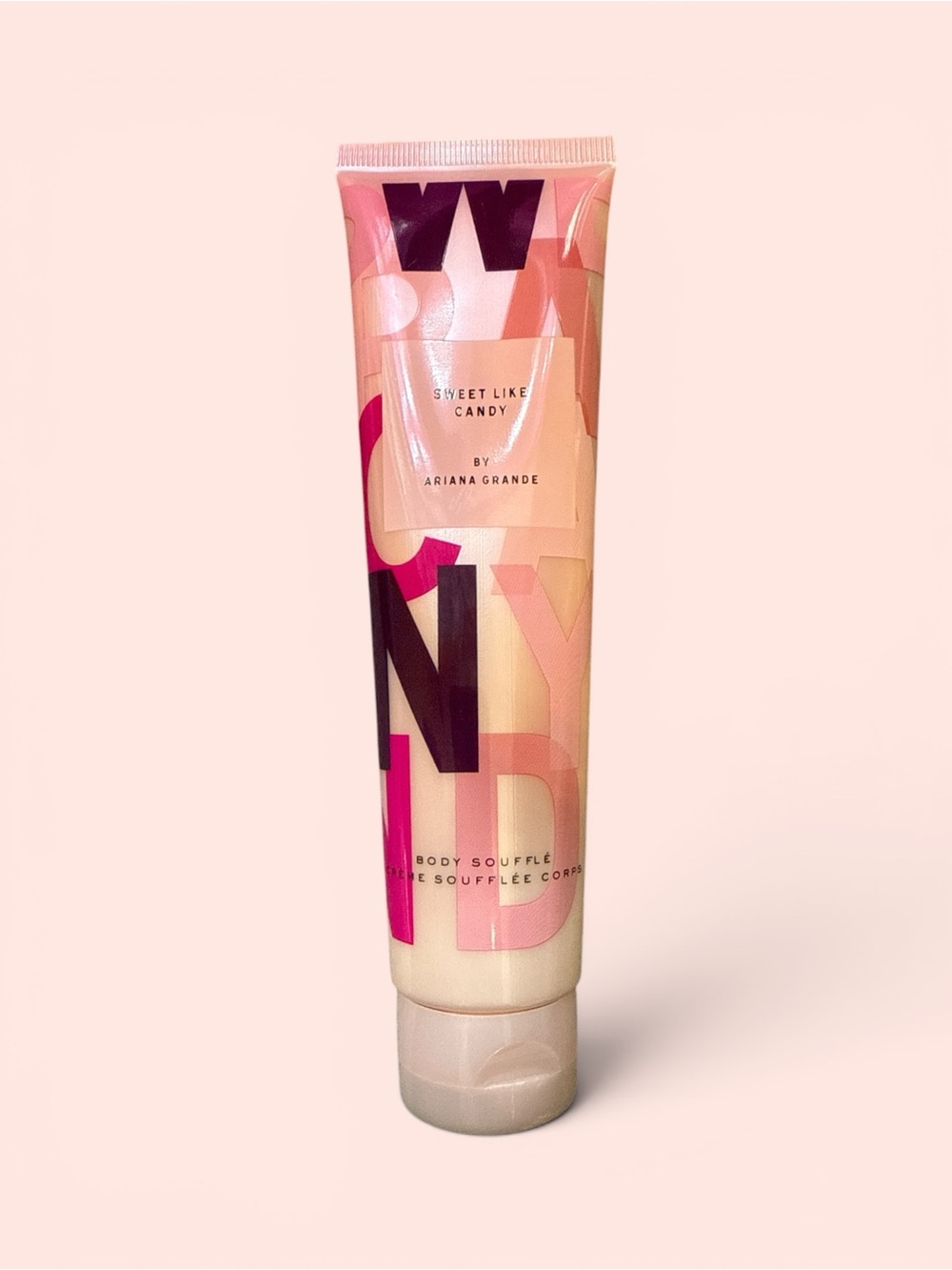 Ariana Grande Pink & Cream 'Sweet Like Candy' Body Soufflé Tube